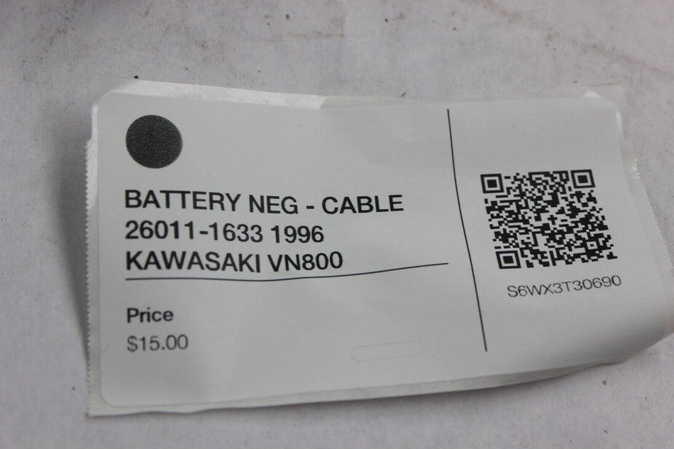 BATTERY NEG - CABLE 26011-1633 1996 KAWASAKI VN800