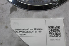Clutch Derby Cover Chrome HARLEY DAVIDSON 60769-06 60766-06