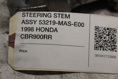 STEERING STEM ASSY 53219-MAS-E00 1998 HONDA CBR900RR