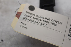 INNER COWLING COVER LEFT 14024-1901 1992 KAWASAKI ZX-6