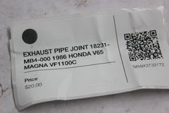 EXHAUST PIPE JOINT 18231-MB4-000 1986 HONDA V65 MAGNA VF1100C