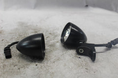 BLACK TURN SIGNALS (2) HARLEY DAVIDSON