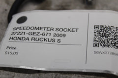 SPEEDOMETER SOCKET 37221-GEZ-671 2009 HONDA RUCKUS S