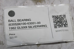 BALL BEARING (6305)96100-63051-00 1982 GL500I SILVERWING