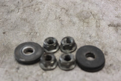 HANDLE HOLDER WASHER & NUT 4+4=8PCS TOTAL 09160-10094 08319-31107 2002 HAYABUSA