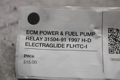 ECM POWER & FUEL PUMP RELAY 31504-91 1997 H-D ELECTRAGLIDE FLHTC-I