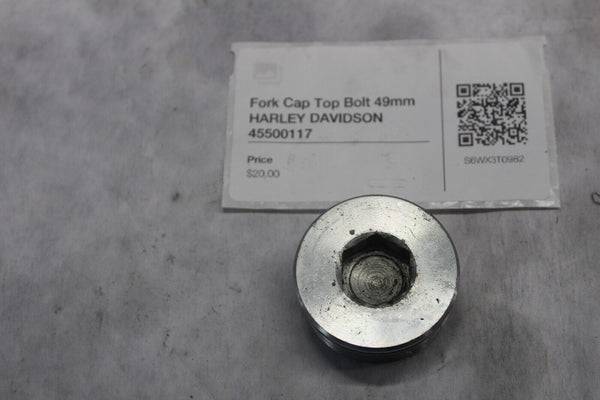 Fork Cap Top Bolt 49mm HARLEY DAVIDSON 45500117