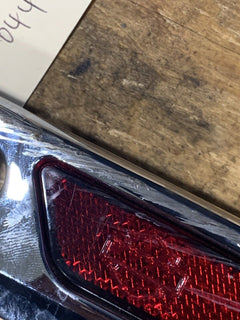 OEM Harley Davidson Touring Saddlebag Faceplate 90200448 LEFT Latch Cover Chrome