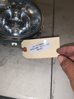 Genuine 97-19 Harley Touring 7" Dual Head Light HeadLamp With Bulbs OEM Mount
