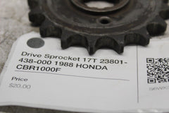 Drive Sprocket 17T 23801-438-000 1988 HONDA CBR1000F