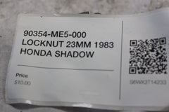 90354-ME5-000 LOCKNUT 23MM 1983 HONDA SHADOW