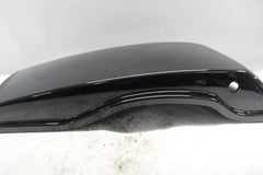 90201055DH VIVID BLACK SADDLEBAG LID LEFT HARLEY DAVIDSON