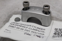 FRONT MASTER CYLINDER HOLDER (HALF-CLAMP) 4TR-25867-00-00 2001 XVS1100A VSTAR CL