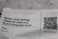 Shifter Lever W/Peg 33895-82 2008 H-D ELECTRAGLIDE FLHT