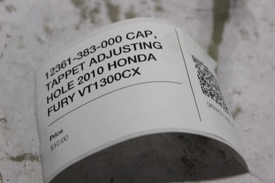 12361-383-000 CAP, TAPPET ADJUSTING HOLE 2010 HONDA FURY VT1300CX