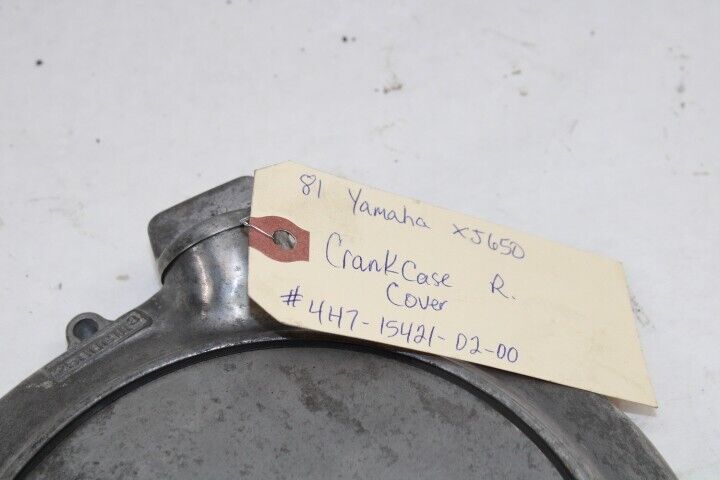OEM Yamaha Motorcycle 1981 XJ650 Crankcase Cover RIGHT 4H7-15421-02