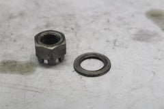 18MM CASTLE NUT 92210-1134,WASHER (21X33X2.6) 42046-003 1999 KAW VULCAN 1500