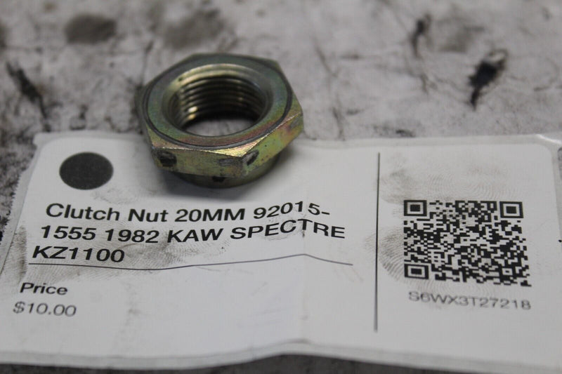 Clutch Nut 20MM 92015-1555 1982 KAW SPECTRE KZ1100