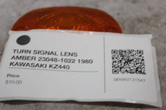 TURN SIGNAL LENS AMBER 23048-1022 1980 KAWASAKI KZ440