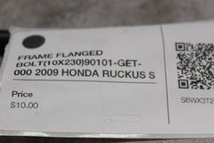 FRAME FLANGED BOLT (10X230) 90101-GET-000 2009 HONDA RUCKUS S