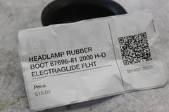 HEADLAMP RUBBER BOOT 67696-81 2000 H-D ELECTRAGLIDE FLHT