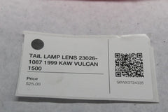 TAIL LAMP LENS 23026-1087 1999 KAW VULCAN 1500