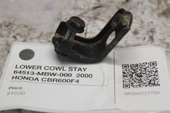 LOWER COWL STAY 64513-MBW-000  2000 HONDA CBR600F4