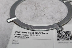 75089-08 Fuel GAS Tank Cam Ring HARLEY DAVIDSON