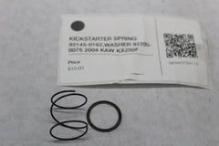 KICKSTARTER SPRING 92145-0162,WASHER 92200-0075 2004 KAW KX250F