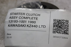STARTER CLUTCH ASSY COMPLETE 13193-1001 1980 KAWASAKI KZ440 LTD
