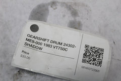 GEARSHIFT DRUM 24302-ME9-000 1983 VT750C SHADOW