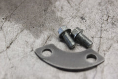CRANKCASE POSITION PLATE W/ SCREWS 14014-1056 1986 KAWASAKI CONCOURS ZG1000