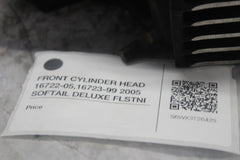 FRONT CYLINDER HEAD 16722-05, 16723-99 2005 SOFTAIL DELUXE FLSTNI