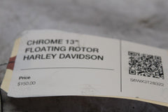 CHROME 13" FLOATING ROTOR HARLEY DAVIDSON