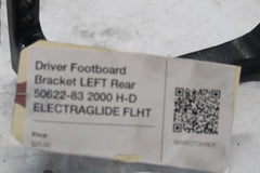 Driver Footboard Bracket LEFT Rear 50622-83 2000 H-D ELECTRAGLIDE FLHT
