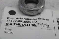 Rear Axle Adjuster Spacer 47577-00 2005 HD SOFTAIL DELUXE FLSTNI