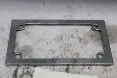 Aftermarket Chrome License Plate Cover 4 1/4 X 7 3/8