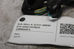 Sub-Wire A 32101-MBW-610 2000 HONDA CBR600F4