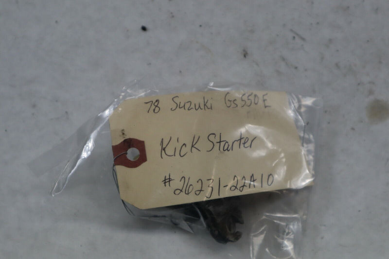 OEM Suzuki Motorcycle Kickstarter 1978 GS550 26231-22A10