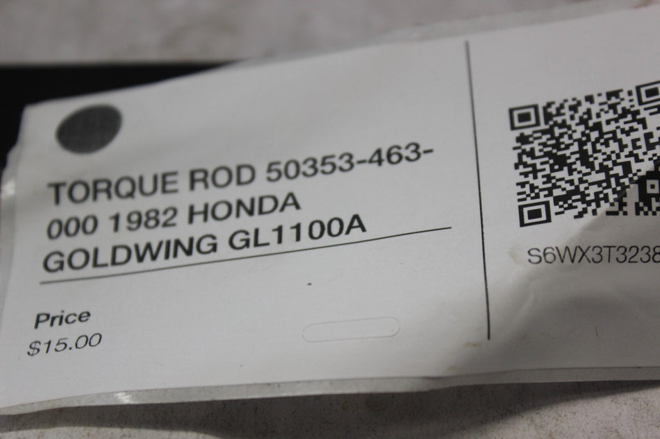 TORQUE ROD 50353-463-000 1982 HONDA GOLDWING GL1100A