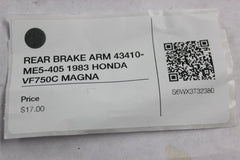REAR BRAKE ARM 43410-ME5-405 1983 HONDA VF750C MAGNA