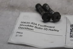 50635-82A Footboard Shoulder Bolts (2) Harley Davidson