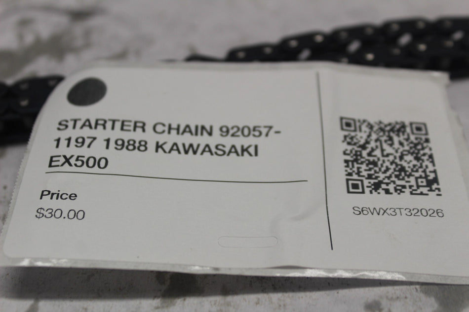 STARTER CHAIN 92057-1197 1988 KAWASAKI EX500