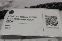 STARTER CHAIN 92057-1197 1988 KAWASAKI EX500