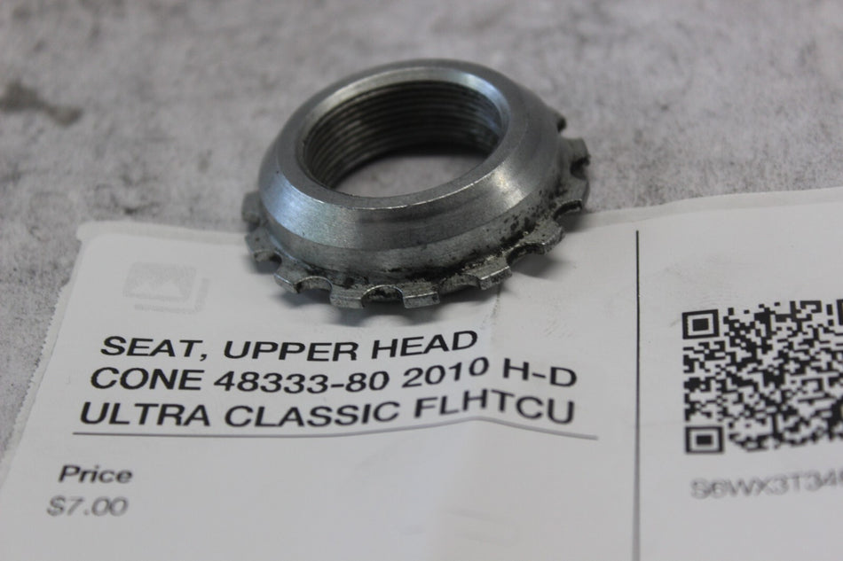 SEAT, UPPER HEAD CONE 48333-80 2010 H-D ULTRA CLASSIC FLHTCU