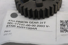 4TH PINION GEAR 31T 5EL-17141-00-00 2003 V-STAR XVS1100AR