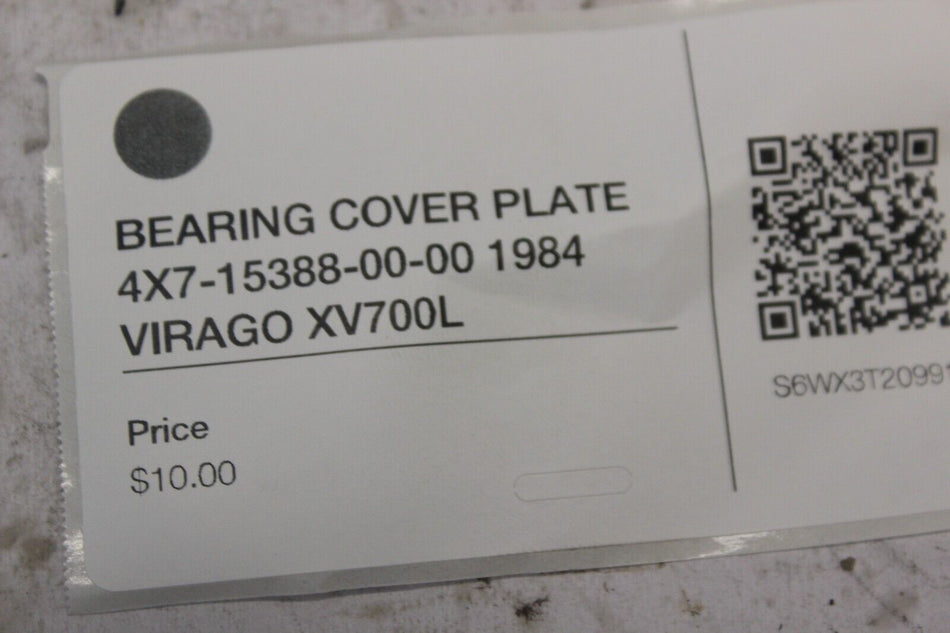 BEARING COVER PLATE 4X7-15388-00-00 1984 VIRAGO XV700L