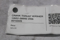 CRANK THRUST WASHER 12652-38B00 2006 SV1000S