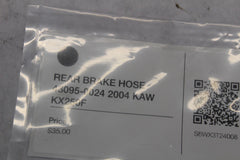 REAR BRAKE HOSE 43095-0024 2004 KAW KX250F