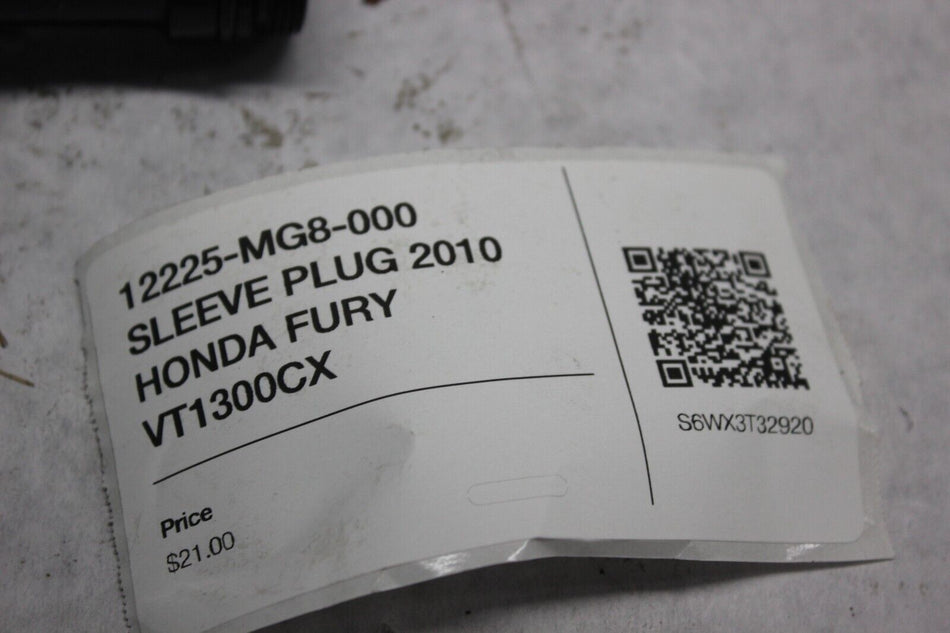 12225-MG8-000 SLEEVE PLUG 2010 HONDA FURY VT1300CX